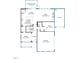 Main floor plan showcasing kitchen, Gathering room, and study at 271 Magnolia Acres Ln, Fuquay Varina, NC 27526