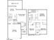 Detailed floor plan showcasing the layout of this home at 320 Westgrove Ct, Durham, NC 27703