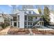 Stunning two-story home featuring a modern design with balconies and landscaped front yard at 3304 Cheswick Dr, Raleigh, NC 27609