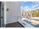 Balcony with glass railing and community views at 4015 Southpoint Lndg Way, Durham, NC 27707