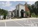 Community clubhouse with pool access and ample parking at 4015 Southpoint Lndg Way, Durham, NC 27707