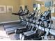 Modern gym featuring treadmills and elliptical machines at 4015 Southpoint Lndg Way, Durham, NC 27707