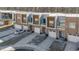 Modern townhome community with attached garages and balconies at 4015 Southpoint Lndg Way, Durham, NC 27707