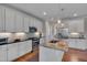 Bright kitchen with ample counter space and stainless steel appliances at 439 N Serenity Hill Cir, Chapel Hill, NC 27516