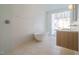 Bright bathroom featuring a soaking tub, double vanity, and large shower at 6358 Pathway Ct Ct, Chapel Hill, NC 27516