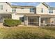 Exterior of the home with a covered porch and manicured lawn at 7205 Ladbrooke St, Raleigh, NC 27617