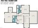 Second floor plan featuring bedrooms, bathrooms, and bonus area at 76527 Rice, Chapel Hill, NC 27517