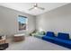 Cozy bedroom with window seat and built in seating at 1040 Myers Point Dr, Morrisville, NC 27560