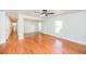 Open concept living area with hardwood floors and plenty of natural light at 105 Cooke St, Raleigh, NC 27601