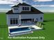 House with a pool and landscaping; backyard oasis at 1609 Legacy Ridge Ln, Wake Forest, NC 27587