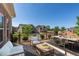 Relaxing deck with seating area and dining table at 257 Macallan Dr, Burlington, NC 27215