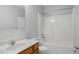 Clean bathroom with tub and single vanity at 2635 Broad Oaks Pl, Raleigh, NC 27603