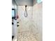 Bathroom with walk-in shower, tile surround, and modern fixtures at 55 Running Deer Path, Timberlake, NC 27583