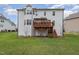 Two story home with large deck and backyard at 8101 Fergus Ct, Wake Forest, NC 27587
