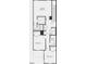 Detailed floor plan featuring the primary bedroom, bathrooms, and additional bedrooms at 128 Parker Ln, Mebane, NC 27302