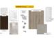 Bathroom design featuring Sinclair Umber cabinets and chrome fixtures at 138 Parker Ln, Mebane, NC 27302
