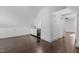 Bright bonus room featuring a wet bar and ample space for entertaining guests at 205 Spring St, Louisburg, NC 27549