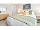Main bedroom with light walls and stylish decor at 22 Virgo Dr, Angier, NC 27501