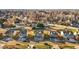 Aerial view of houses in a residential neighborhood at 241 Fair Oaks Ct, Mebane, NC 27302