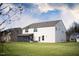 Large backyard with a screened-in porch at 241 Fair Oaks Ct, Mebane, NC 27302