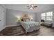 Bright bedroom with a comfortable bed and plenty of natural light at 341 Harts Creek Dr Dr, Pittsboro, NC 27312
