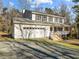 Two story white house with attached garage, viewed from the side at 341 Harts Creek Dr Dr, Pittsboro, NC 27312
