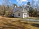 Side view of house showing large backyard at 341 Harts Creek Dr Dr, Pittsboro, NC 27312