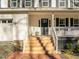 House entrance with steps leading to a porch at 341 Harts Creek Dr Dr, Pittsboro, NC 27312