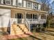 Steps leading to the front porch of the home at 341 Harts Creek Dr Dr, Pittsboro, NC 27312