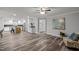 Spacious living room with hardwood floors and a ceiling fan at 341 Harts Creek Dr Dr, Pittsboro, NC 27312