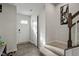 Bright and airy entryway with stairs leading upstairs at 386 Cotton Brook Dr, Fuquay Varina, NC 27526