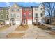 Three-story townhome with attached garage and curb appeal at 386 Cotton Brook Dr, Fuquay Varina, NC 27526