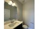 Modern bathroom with a large mirror and contemporary sink at 496 Traditions Grande Blvd # 24, Wake Forest, NC 27587