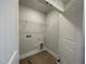 Laundry room with wire shelving at 496 Traditions Grande Blvd # 24, Wake Forest, NC 27587