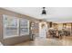 Living room with view into kitchen and dining area at 5292 Bryant Pond Rd, Dunn, NC 28334