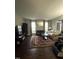 Bright living room with a comfortable sofa and stylish accents at 9201 Sayornis Ct, Raleigh, NC 27615
