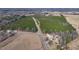 Aerial view showing property lines and surrounding area at 1100 Ben Smith Road Rd, Siler City, NC 27344