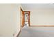 Hallway view with wood trim and carpet at 1100 Ben Smith Road Rd, Siler City, NC 27344