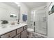 Bathroom with shower, toilet and vanity at 124 Camel Crazies Pl # 43, Lillington, NC 27546