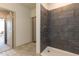 Modern bathroom with a large walk in shower at 2206 Gathering Sq Ct # 2206, Fuquay Varina, NC 27526