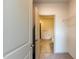 Bathroom with toilet, vanity, and mirror at 2206 Gathering Sq Ct # 2206, Fuquay Varina, NC 27526