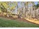 View of a wooded area behind the property at 2225 Raven Rd # 107, Raleigh, NC 27614
