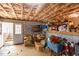 Unfinished basement space with ample room for storage or customization at 4139 Somerset Dr, Oxford, NC 27565