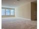 Spacious bonus room with neutral carpeting and large windows at 549 Balsam Fir Dr Dr, Cary, NC 27519