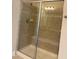 Large walk-in shower with built-in seat at 549 Balsam Fir Dr Dr, Cary, NC 27519