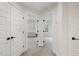 Spacious hallway with multiple doors and closets at 649 Mcadams Rd, Hillsborough, NC 27278