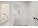 Bright hallway with access to bedrooms and bathroom at 649 Mcadams Rd, Hillsborough, NC 27278