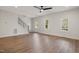 Bright and spacious living room with hardwood floors at 649 Mcadams Rd, Hillsborough, NC 27278