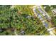Aerial lot view showing property's location at 715 Powell Dr, Raleigh, NC 27606