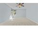 Inviting bedroom with a ceiling fan and natural light from a window at 8005 Sundance Cir, Durham, NC 27713